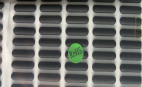 Anti deslizamento Universalised pés da borracha de silicone sob o teclado L20*W5*T2.4 milímetro