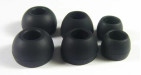 Ruído que cancela a almofada Bud Cushion Earphone Accessories da ponta da orelha do silicone