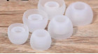 Ruído que cancela a almofada Bud Cushion Earphone Accessories da ponta da orelha do silicone