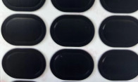 O rato do acessório de computador PTFE patina espessura da parte inferior 0.5mm do pé