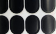 O rato do acessório de computador PTFE patina espessura da parte inferior 0.5mm do pé