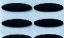 da fita de alta temperatura de Ptfe da elipse de 0.6mm superfície lisa com 3M Glue