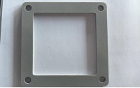 Grey Silicone Form Sponge Used na energia armazenada da bateria de New Energy
