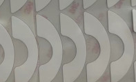 Patins de rato de jogo de PTFE branco com fita adesiva de dois lados 9448HK
