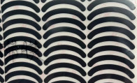 Curva preto PTFE Patins de rato Patas de rato Dimensão 43*8*0.8mm