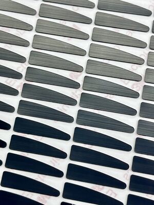 Patins de rato de jogos PTFE preto, 9448HK Adesivo Resistente a altas temperaturas