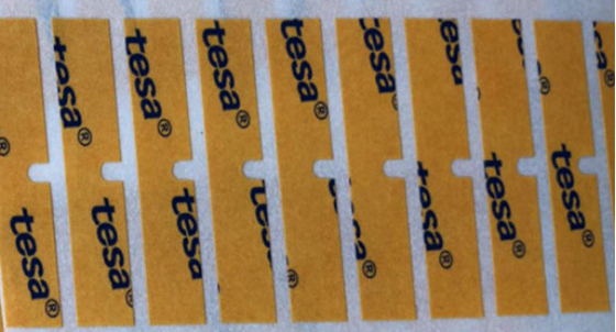 o dobro do Acrylate de 0.048mm tomou partido filme fino pegajoso de fita adesiva TESA 4972