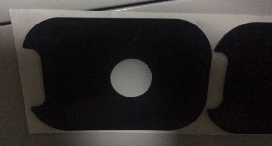 Poliuretano matizado preto DGC181220013Y 5.0mm da absorção Nano para a caixa do orador