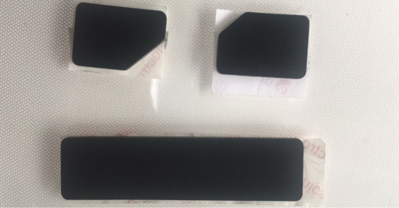 Os pés pegajosos esparadrapos ROHS do teclado da borracha de silicone de NR EPDM testaram