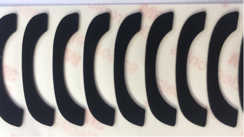 Fogo - o rato retardador de PTFE patina almofadas que 0.7mm de alta temperatura resistem o PTFE 300 centígrado