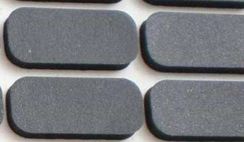Superfície tratada química de alta temperatura inodora do Mpa da almofada de borracha 24,1 de silicone