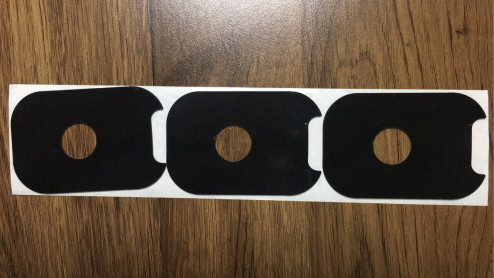 Poliuretano matizado preto DGC181220013Y 5.0mm da absorção Nano para a caixa do orador