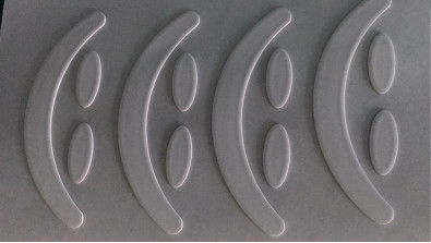 patim cortado de 0.45mm plásticos grossos PTFE no equipamento de mistura e no Obturateur da pintura