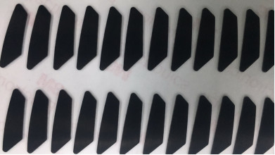 O delicado cortou a fita adesiva PTFE desliza o filme do PTFE UPE das almofadas incluído