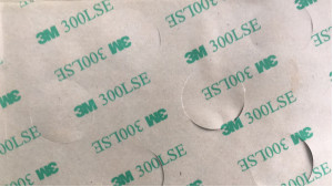 o círculo de 0.17mm cortou o círculo pegajoso forte esparadrapo da isolação 3M9495LE da fita