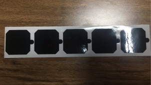 fita resistente ao calor cortada 0.08mm da isolação do Polyimide para a superfície da tampa do PC