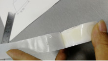 O silicone removível 3R do poliuretano COAGULA a fita protetora 0.5mm aplicados a toda a superfície