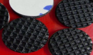 A almofada de borracha de silicone do ponto de A2180010218101002E desliza não a espessura da esteira 0.05T