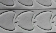 45 graus de coração duro como EVA Adhesive Foam Die Cutting 7mm densamente