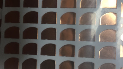 1.6W PCBA aquecem a espessura de cobre material condutora da fita 0.1mm da folha