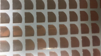 1.6W PCBA aquecem a espessura de cobre material condutora da fita 0.1mm da folha
