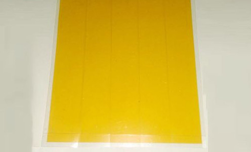 0.05mm anti colagem acrílica amarela estática dustless do silicone do filme esparadrapo