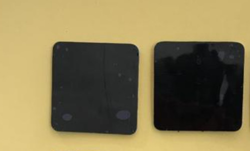 O esparadrapo preto do quadrado do GEL 3R acolchoa uma quantidade de revestimento 16g/M2 da força N do dobre/25mm