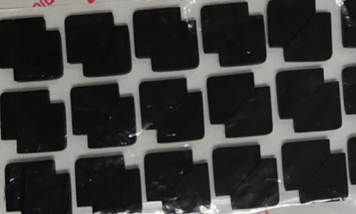 EN344 Pads de borracha de silicone NBR EPDM de 5 mm de espessura testados