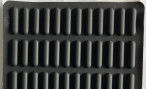 Anti deslizamento Universalised pés da borracha de silicone sob o teclado L20*W5*T2.4 milímetro