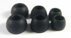 Ruído que cancela a almofada Bud Cushion Earphone Accessories da ponta da orelha do silicone