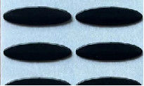 da fita de alta temperatura de Ptfe da elipse de 0.6mm superfície lisa com 3M Glue