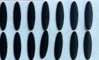 da fita de alta temperatura de Ptfe da elipse de 0.6mm superfície lisa com 3M Glue