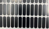 Esteira de alta temperatura preta do silicone, almofada de borracha do anti deslizamento do teclado