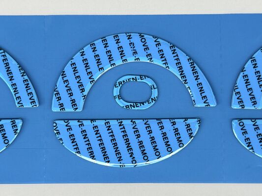 PTFE Mouse Skates resistente ao desgaste Gliding suave com 9448HK Dupla face de fita personalizada disponível