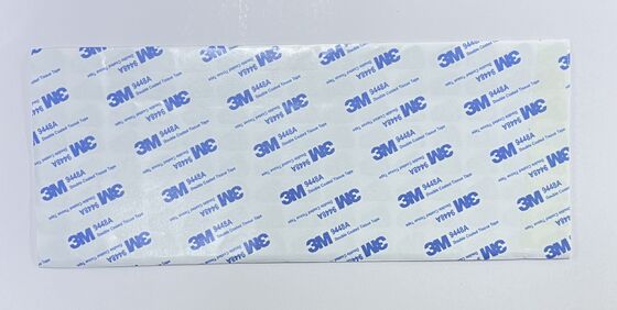 Pés de borracha de silicone auto-aderente triangular com fita 3M9448A original, almofadas antiderrapagem para teclado e eletrônicos