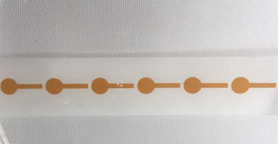 Espessura cortada da fita adesiva 0.08mm de Brown do Polyimide resistente ao calor