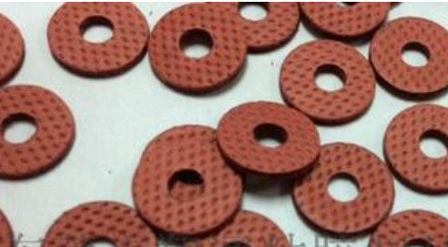 fibra de papel rígida vermelha do algodão da isolação da bateria de lítio de 0.25mm Mylar