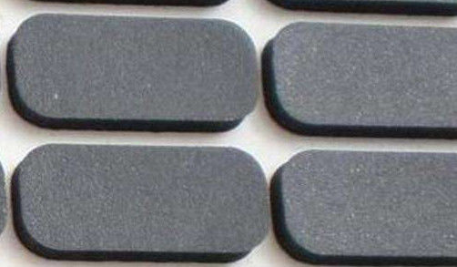 Superfície tratada química de alta temperatura inodora do Mpa da almofada de borracha 24,1 de silicone