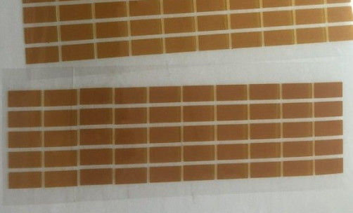 0.08mm Brown cortou material tomado partido do ANIMAL DE ESTIMAÇÃO do Polyimide da fita adesiva o único