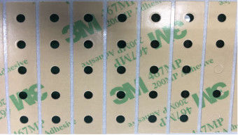 ASTM D3330 testou a etiqueta transparente de 3M 467 frente e verso claros da fita para teclados