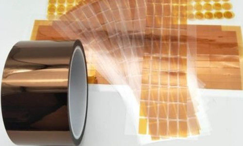 0.08mm Brown cortou material tomado partido do ANIMAL DE ESTIMAÇÃO do Polyimide da fita adesiva o único