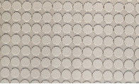 Padrão DIN53313 alto do diâmetro 2mm da almofada de borracha de silicone da força de rasgo
