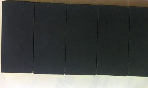 A folha A2180010218101002E da borracha de silicone da impressora NBR EPDM certificou tiras pretas
