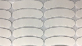almofada grossa NBR EPDM NR Mat Treated Surface da costa A da borracha de silicone 70 de 5mm
