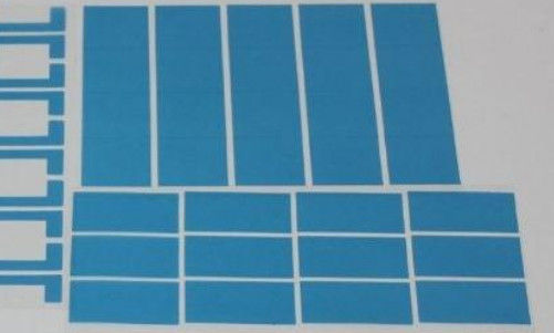 certificação azul do cloreto Polyvinyl CANEC1803218301 da película protetora de 0.05mm