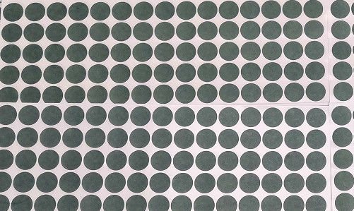 120 D17.8 centígrados cortaram a fibra vulcanizada do papel da bateria de lítio dos peixes de Mylar