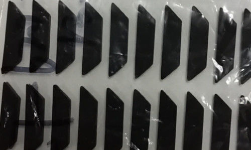 Deslizamento resistente ao calor esparadrapo da almofada ASTM D1894 do silicone anti 75 graus de dureza