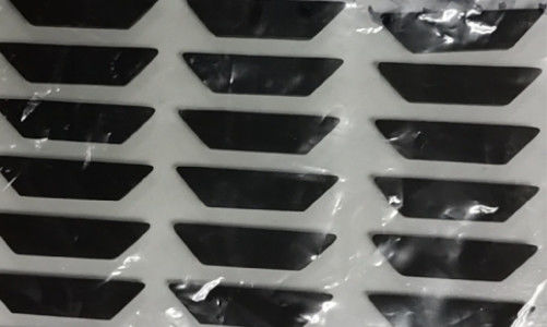 Deslizamento resistente ao calor esparadrapo da almofada ASTM D1894 do silicone anti 75 graus de dureza