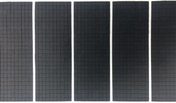 Fogo - o retardador Mylar preto rola cortar plástico do molde do quadrado de 4*4mm