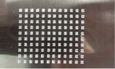 Mylar Transparente Muito Pequeno para Teclado 1.85*1.85*0.5mm